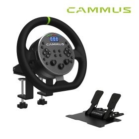 CAMMUS C5 3IN1 Bundle With Table Clamp And Pedals Racing Wheel Direct Drive Base For PC Games