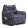 Ultra Soft Living Room Chair, High-Density Shredded Foam Filling Beanbag Chair Comfy Lazy Sofa for Gaming, Reading, and Relaxing