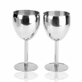 Stainless Steel Red Wine Glass Goblet Wine Glass Cup Barware