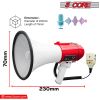 5Core Megaphone Speakers Pro Bullhorn Handheld Police Siren Voice Recording 77SF