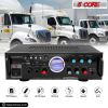 Car Amplifier 2 Channel Car Audio Power Amplifier Stereo Sound 1400W (15W RMS) Boat Bus Truck Mic Input Easy Installation 5 Core CEA 14