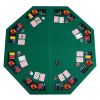 48 Inch 8 Players Octagon Fourfold Poker Table Top