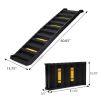 Portable Foldable Pet Ramp Climbing Ladder Suitable for Off-road Vehicle Trucks -Black