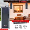 Outdoor Speaker Wall Speaker Surround Sound Indoor Home Patio Garden 2 Pieces 5 Core (Grey; 15 Wattage)