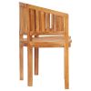 Banana Bench 47.2" Solid Teak Wood