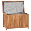 Patio Storage Box 35.4"x19.7"x22.8" Solid Teak Wood