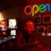 Neon Open Sign Light 15.75x6in Business Store Café Restaurant Bar Lighting
