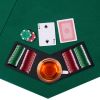 48 Inch 8 Players Octagon Fourfold Poker Table Top