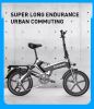 ZHENGBU K6 16" dual full suspension electric bicycle 36v 48v 400w mini ebike 16 inch folding kids electric bike