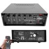 Amplifier Home Audio Receiver Amp Home Stereo System USB Input 3 Mic Aux Mini Amplifier for Speakers Surround Sound 5 Core AMP 30W-UTX-DLX