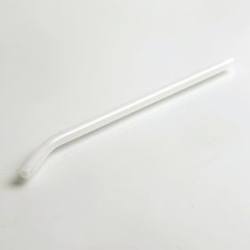Colored High Borosilicate Environmentally Friendly Heat-resistant Curved Glass Straws (Option: White Jade Elbow)