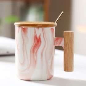Nordic Instagram Style Marbling Ceramic Mug (Option: Marbling Powder-220ml)