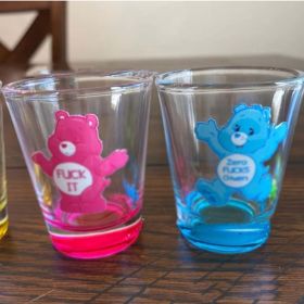 Sweet Bears Shot Glasses Shooter Glass Wine Set Glass Cup Set (Option: 50ml-Single Color Random)