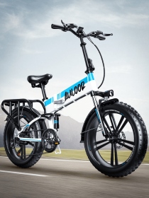 ZHENGBU HM20 Folding 20 Inch 750W Power Portable Electric Bicycle (Color: Blue)