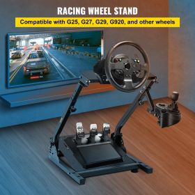 VEVOR Racing Steering Wheel Stand Shifter Mount fit for Logitech G27 G25 G29 G920 Gaming Wheel Stand Wheel Pedals NOT Included Racing Wheel Stand (Model: G29ZDJ)