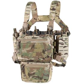 Chest Rig-Tactical Chest Rig (Color: Camo)