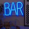 1pc, BAR Neon Light, LED Business Bar Sign Light On Off Switch Open Bright Light Neon, Without Battery