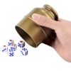 1pc Dice & Dice Cup Set; Bar Sieve Thickened Combination With Bottom Holder; Outdoor Table Game Accessories