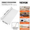 VEVOR Clear Table Cover Protector, Clear Desk Protector Table Pads, Plastic Tablecloth Table Protector for Dining Room Table